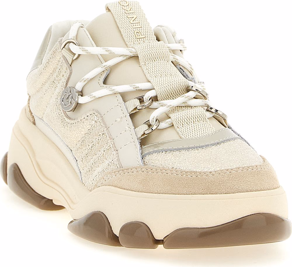 PINKO Multicolor Cowhide Chunky Sneakers