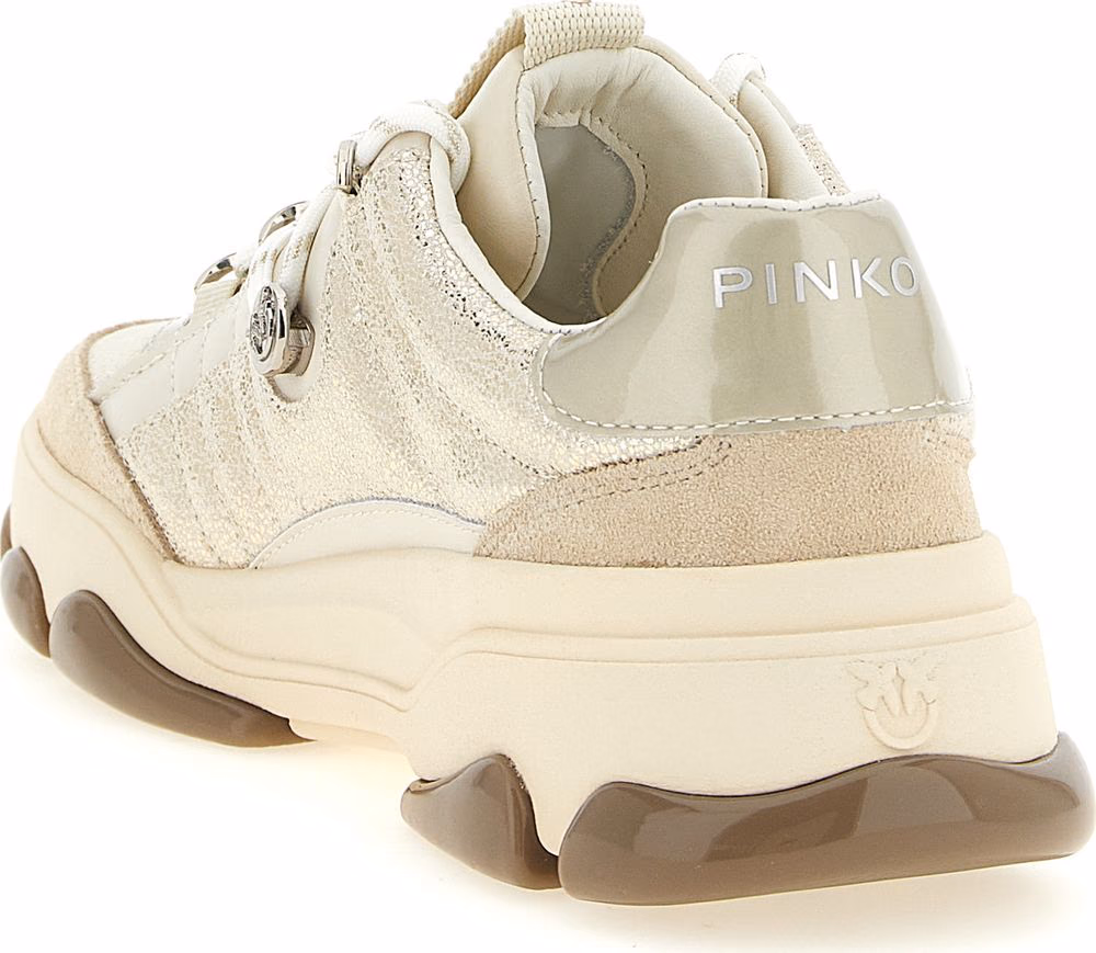 PINKO Multicolor Cowhide Chunky Sneakers