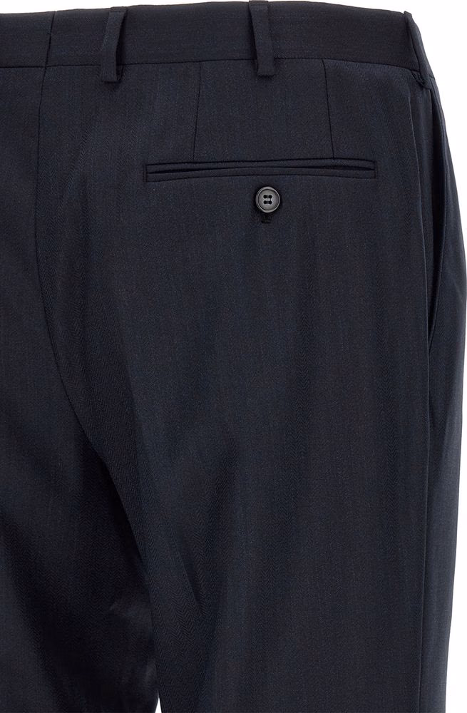 Brioni Blue Wool Two-Piece Suit