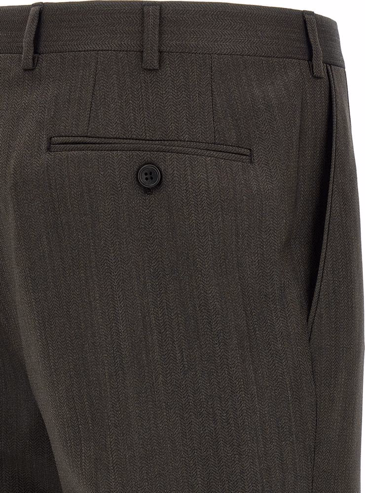 Brioni Brown Wool Two-Piece Suit