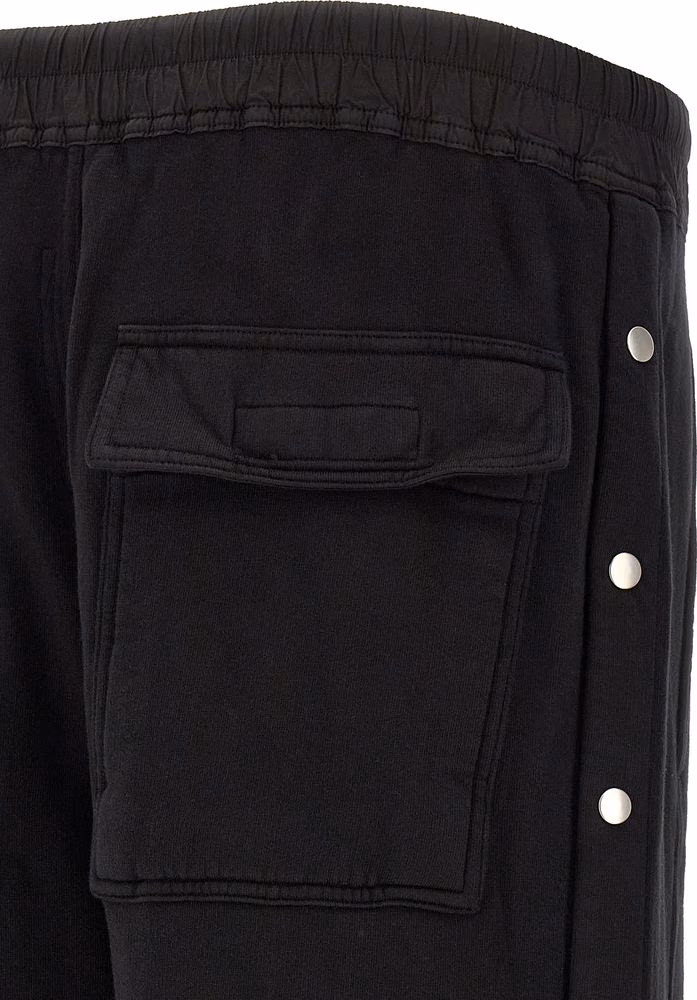 DRKSHDW Black Cotton Flared Pants
