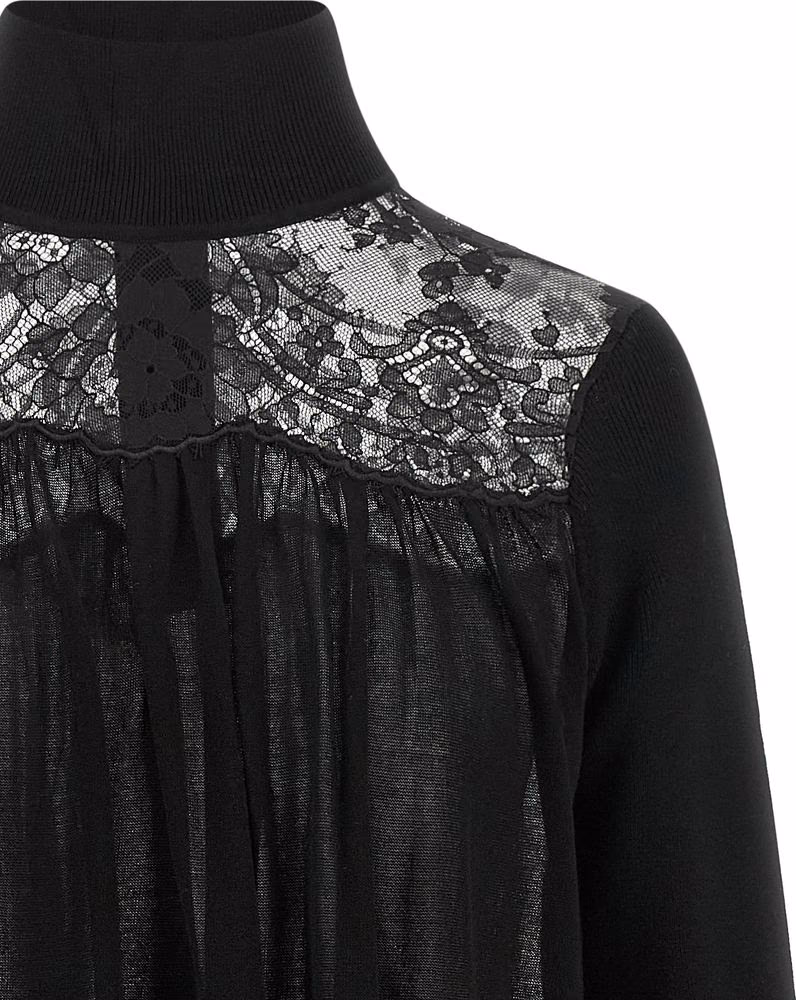 Zimmermann Black Lyocell Blouse
