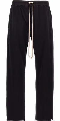 Black Cotton Casual Pants