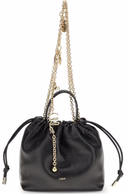 Black Calf Leather Bos Taurus Shoulder Bag