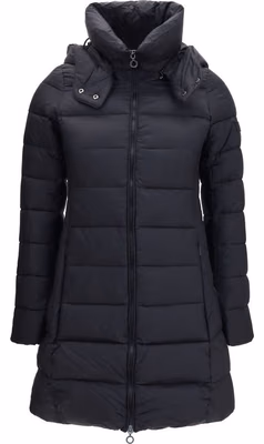 Black Nylon Coat
