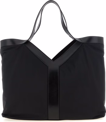 Black Calfskin Tote Bag