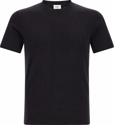 Black Cotton T-Shirt
