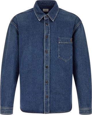 Blue Cotton Blouse