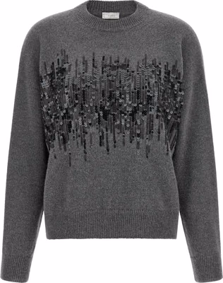 Gray Wool Cardigan