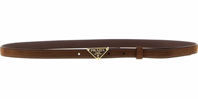 Brown Calfskin Regular Belt
