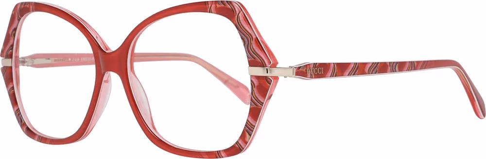 Emilio Pucci Red Women Optical Frames