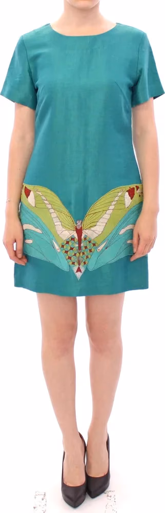 Lanre Da Silva Ajayi Green Above Knee Mini Dress