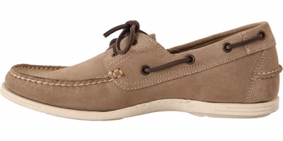 Beige Suede Low Top Mocassin Loafers Casual Men Shoes