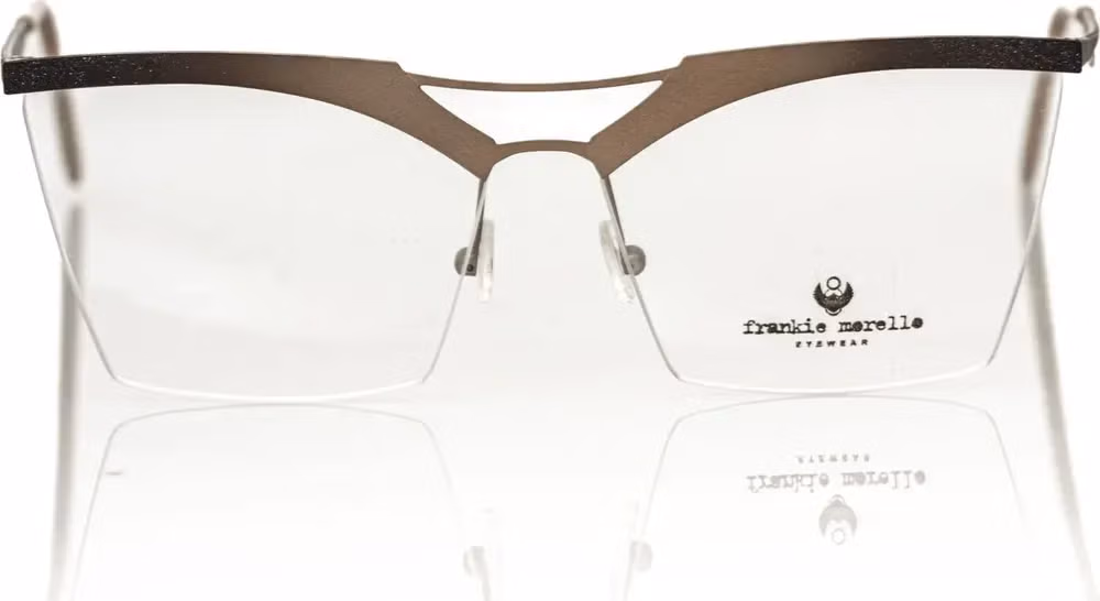Frankie Morello Gold Metallic Women Frame