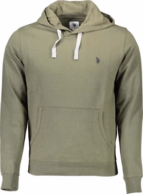 Green Cotton Menswear Sweatshirt