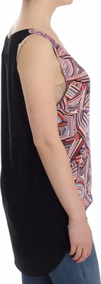 Multicolor sleeveless top