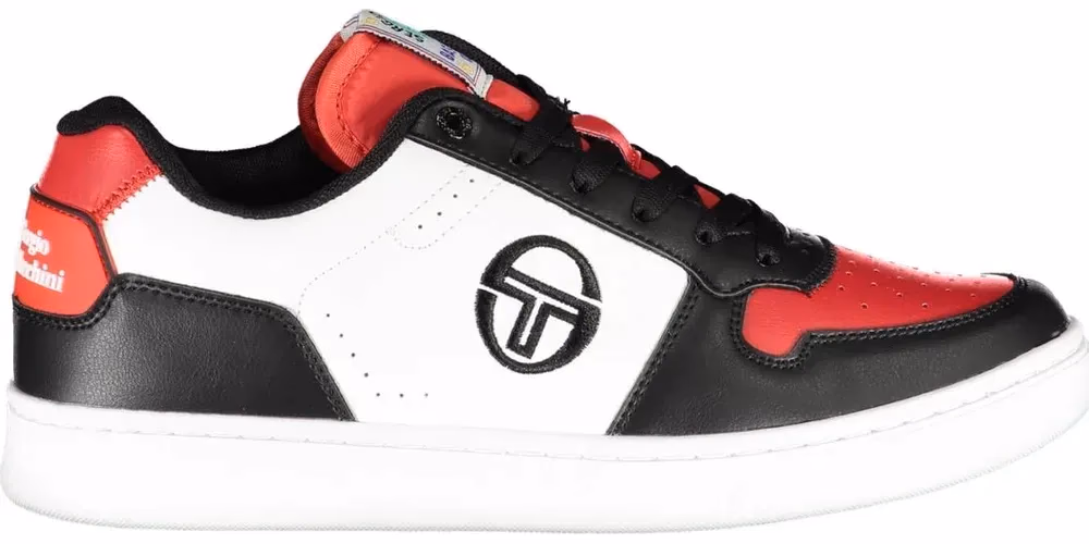 Sergio Tacchini Black Polyester Sneaker
