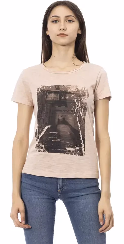 Trussardi Action Multicolor Cotton Women T-Shirt