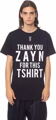 Black Cotton Men T-Shirt