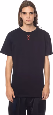 Black Cotton Men T-Shirt