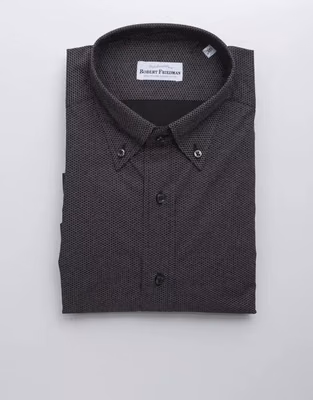 Black Cotton Men's Shirt