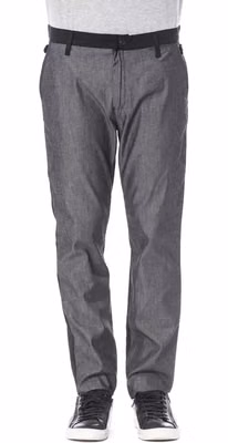 Black Cotton Men's Pant