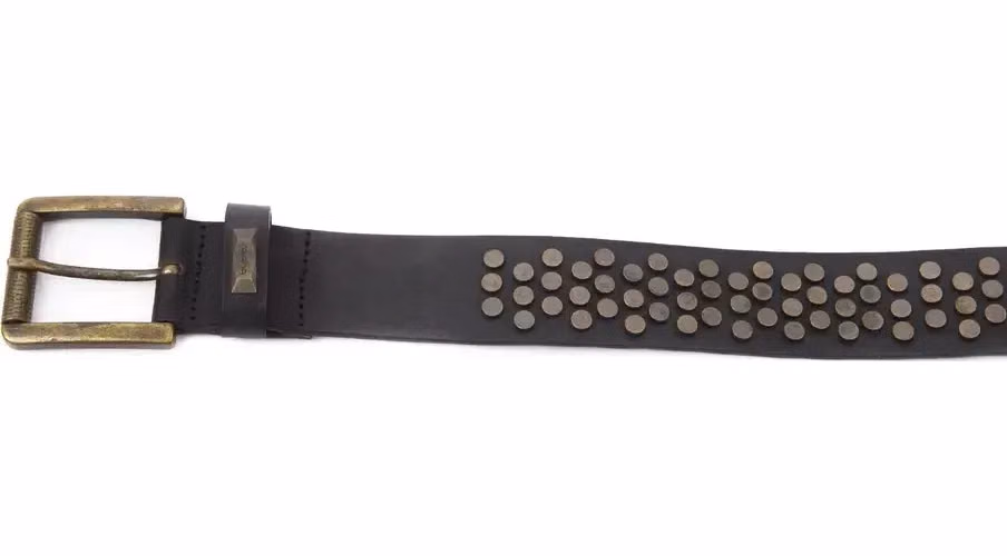 BYBLOS "Black Cowhide Women Belt"