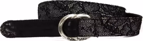 BYBLOS Black Wool Women Belt