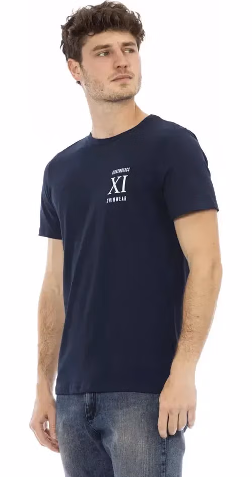 Bikkembergs Black Cotton Men T-Shirt