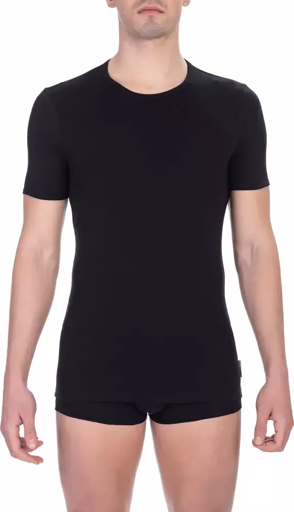 Bikkembergs Black Cotton Men's T-Shirt