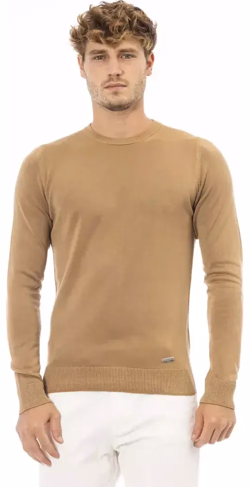 Baldinini Trend Beige Modal Men Sweater
