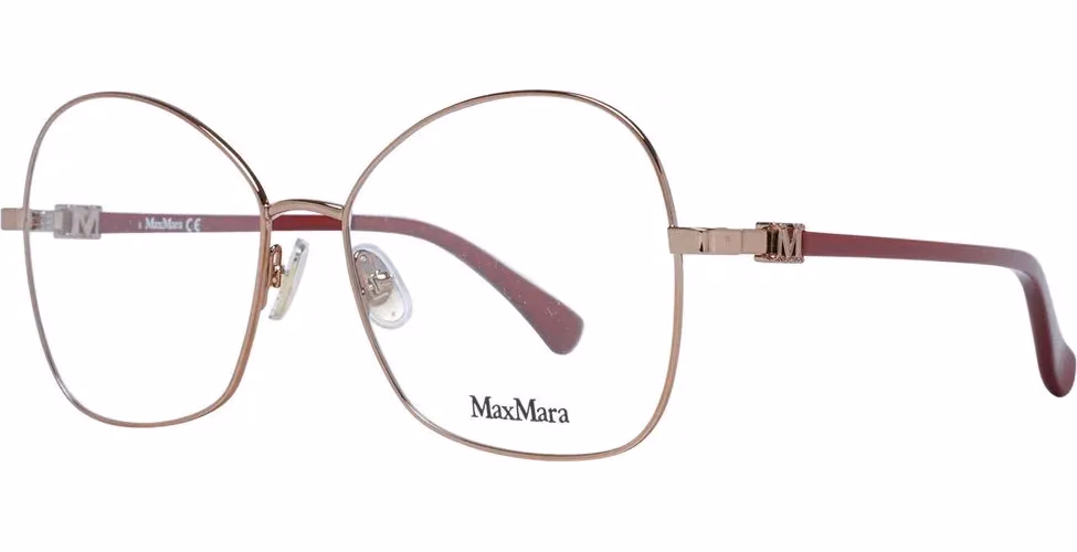 Max Mara Bronze Metal & Plastic Glasses (Frames)