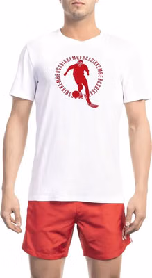 Black Cotton Men T-Shirt