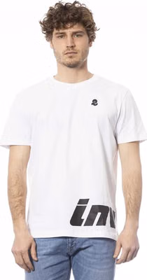 White Cotton Men T-Shirt