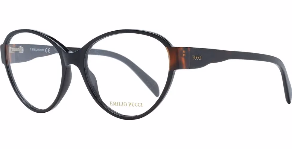 Emilio Pucci Black Plastic Glasses (Frames)