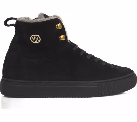 Cerruti 1881 Black Cowhide Women Sneaker