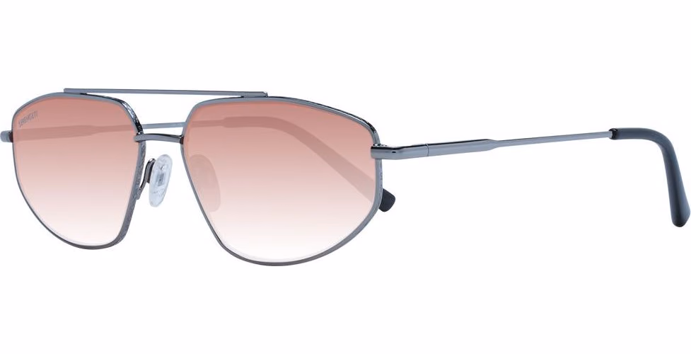 Serengeti Gray Metal Sunglasses