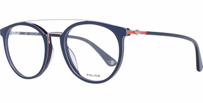Blue Metal & Plastic Glasses (Frames)