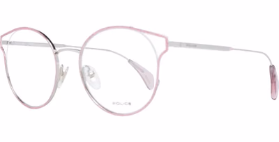 Pink Metal & Plastic Glasses (Frames)