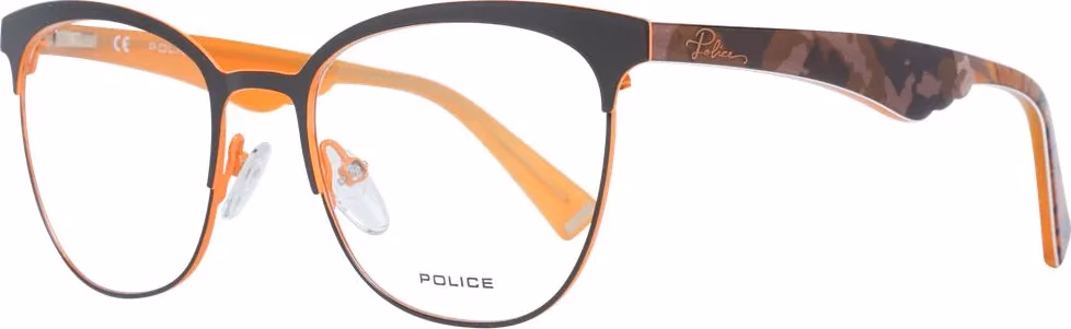 Police Brown Plastic Glasses (Frames)