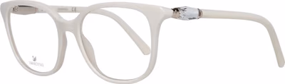White Plastic Glasses (Frames)