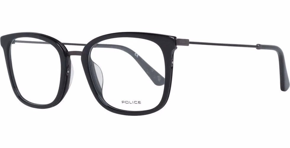 Police Black Metal & Plastic Glasses (Frames)