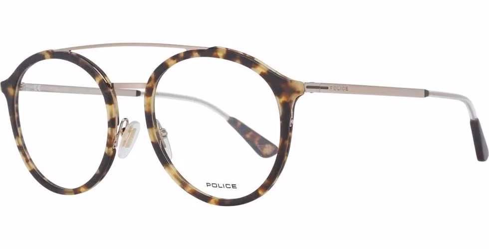 Police Brown Metal & Plastic Glasses (Frames)