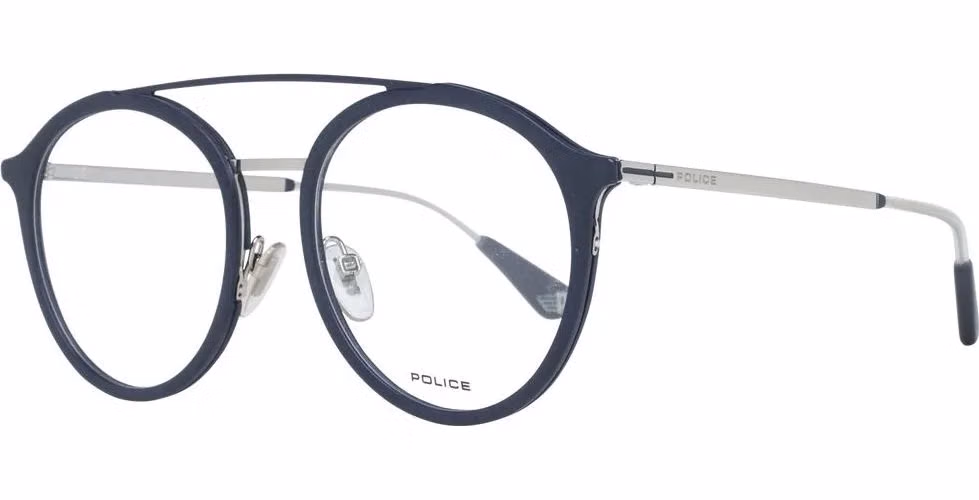 Police Gray Metal & Plastic Glasses (Frames)