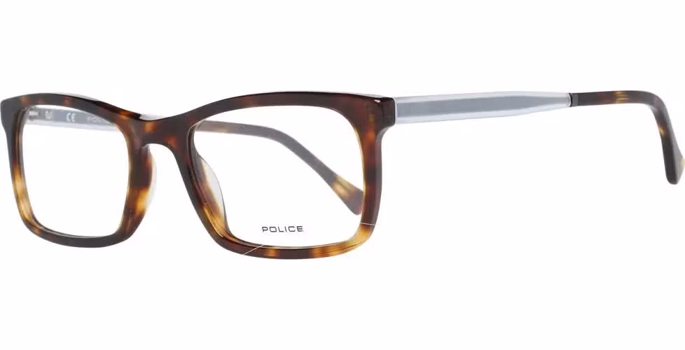Police Brown Plastic Glasses (Frames)