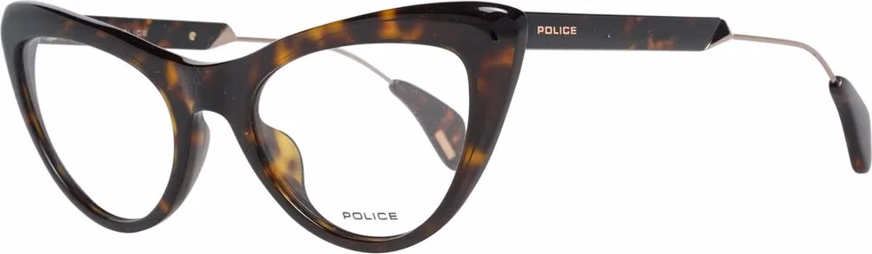Police Brown Metal & Plastic Glasses (Frames)