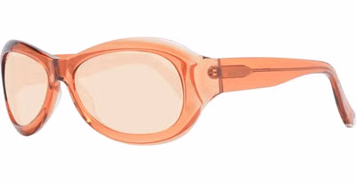 Orange Plastic Sunglasses