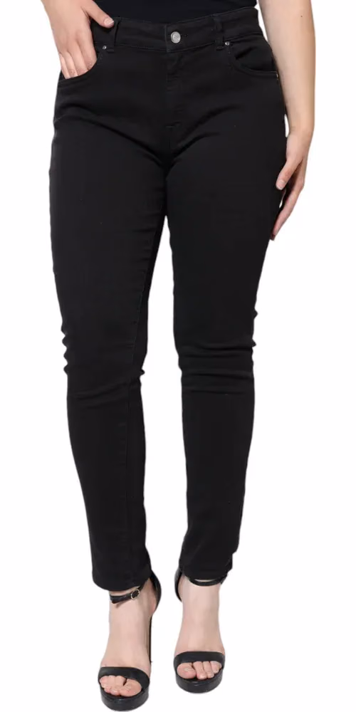 Dolce & Gabbana Black Cotton Stretch Skinny Denim Jeans