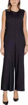 Black Polyester Rompers