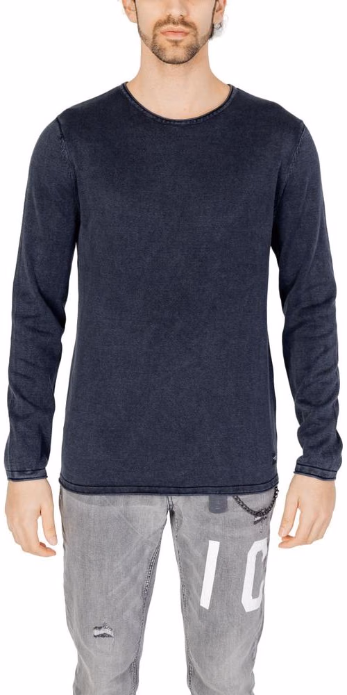 Jack Jones Blue Cotton Sweatshirt